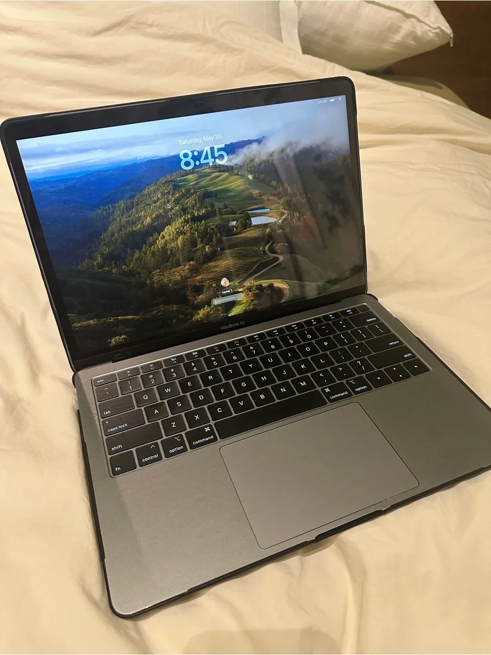 Apple Black MacBook with Touch ID